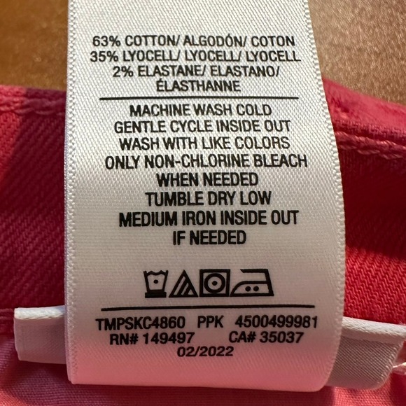 Joes Jeans The Ozzie 4 Inch Cut Off Short Paradise Pink 45TMPSKC4860 Size 27 NEW - Picture 9 of 11